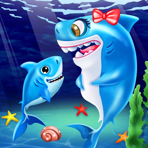 New Ocean Baby Born - Shark under the sea: Kids Free Game iOS App
