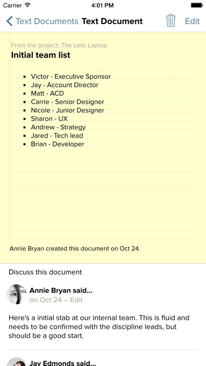 Basecamp 2 for iPhone screenshot-4