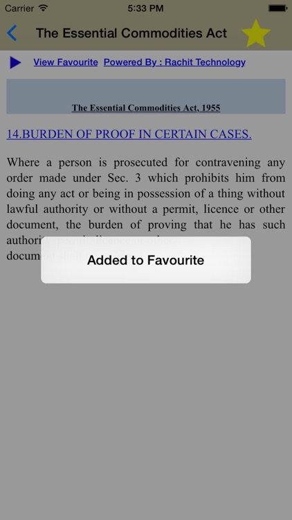 The Essential Commodities Act screenshot-3