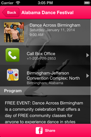 Alabama Dance Festival screenshot 3