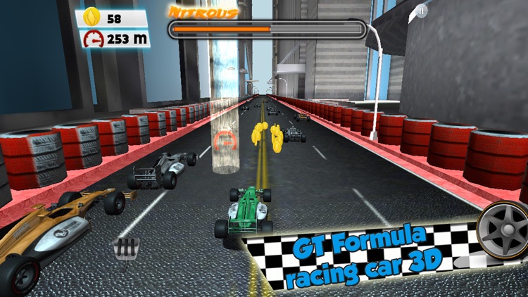 `GT Formula racing car 3D screenshot-0