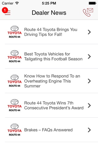 Route 44 Toyota DealerApp screenshot 4