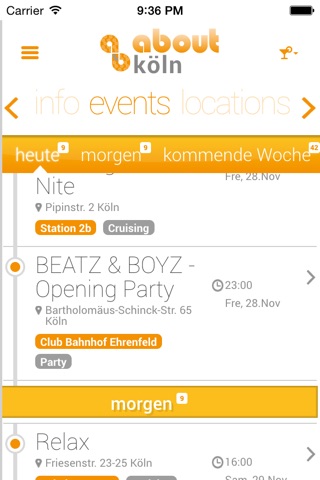 AboutAdam - Der mobile Szene Atlas screenshot 2