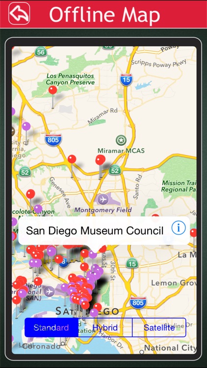 San Diego Offline Map Tourism Guide screenshot-4