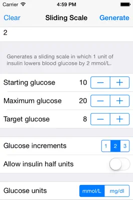 Game screenshot Sliding Scale - for doctors and nurses prescribing insulin mod apk