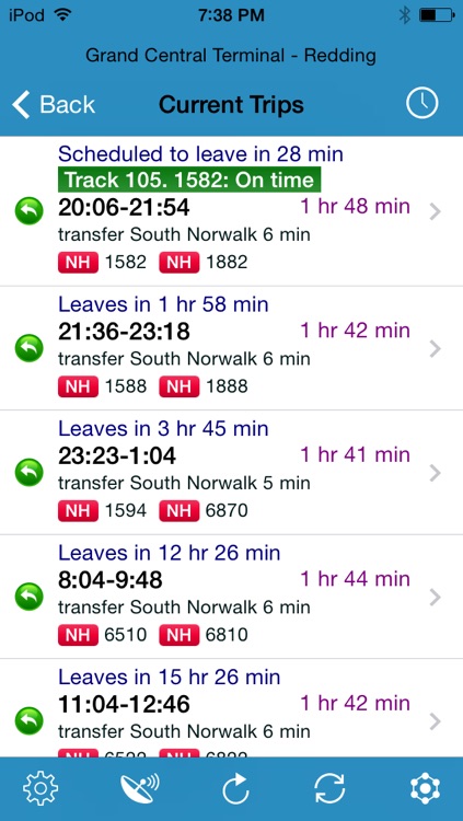 RailBandit - train schedules screenshot-3