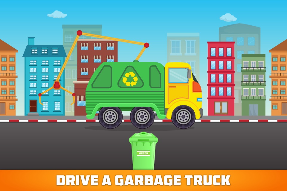 Colors Garbage Truck screenshot 2