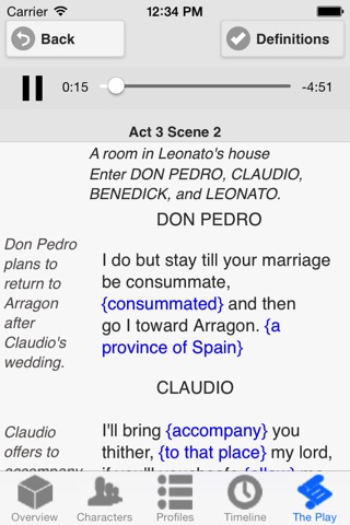 Much Ado About Nothing Audio screenshot 2