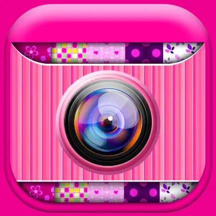 Cute Pink Photo Collage Maker: Adorable photo editor for girls with lots of photo frames, background color themes and photo filters Cheats