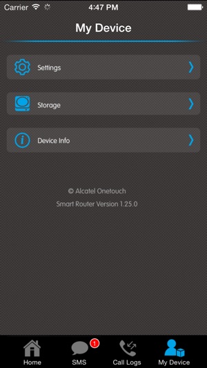 ALCATEL onetouch Smart Router(圖4)-速報App