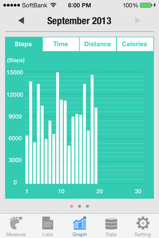 Walker - Pedometer screenshot 2