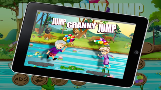 Help Grandma Jump Through the River to Escape from the Croco(圖1)-速報App