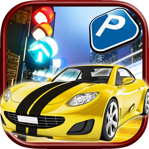 Crazy Car Town Street Parking Simulator - Real City Test Driving Rush