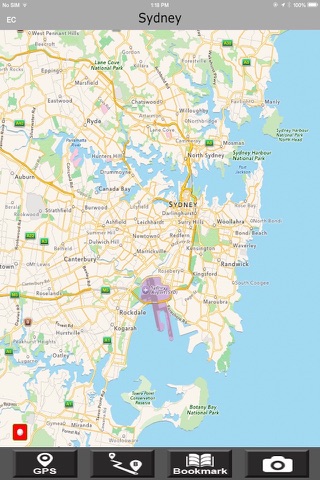 Sydney Offlinemaps with RouteFinder screenshot 2