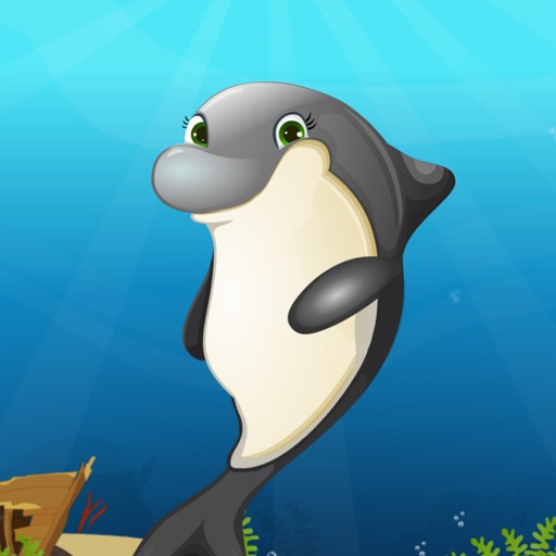 Dolphin baby birth - girls games icon