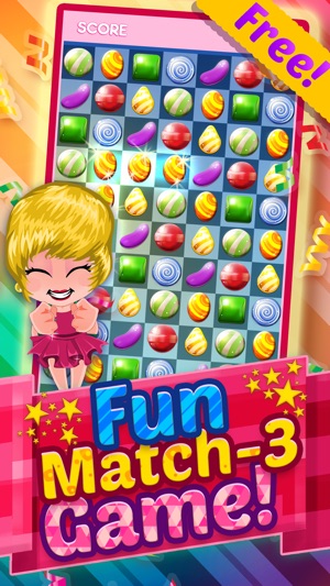 Candy Match-3 Blitz 2015 - fruit jam mania game free(圖1)-速報App