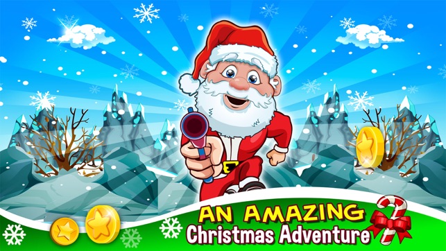 Christmas Santa Run & Shooter Adventure(圖1)-速報App