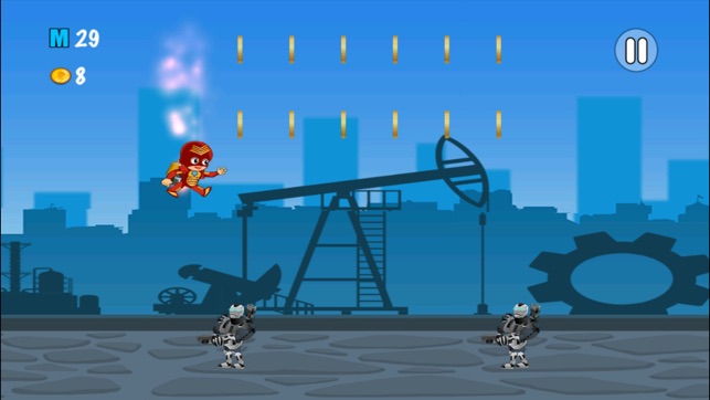 Tiny Jetpack Superhero Race FREE - Extreme Rocket Rider Adve(圖5)-速報App