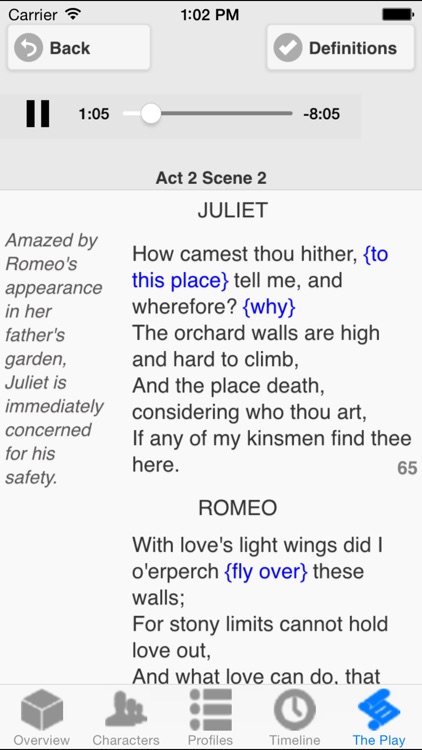 Romeo and Juliet Full Audio