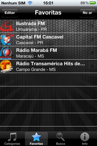 Omega Rádios screenshot 4