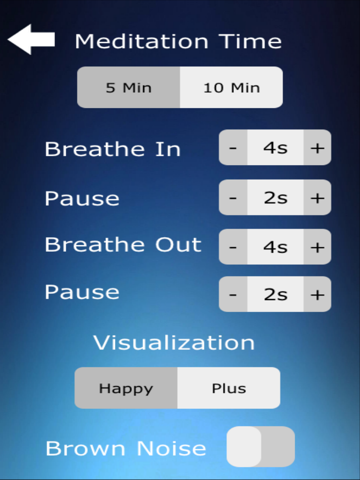 Screenshot #6 pour Bio - Breathe In & Out, Meditation/Visualization