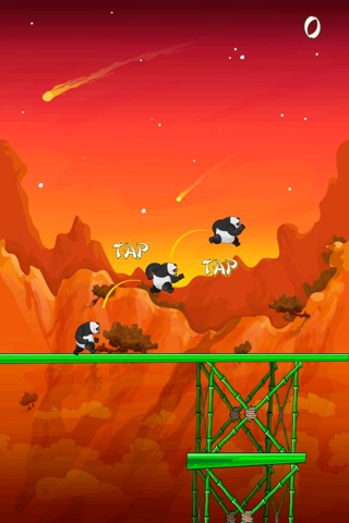 Panda Ninja Jump screenshot 3