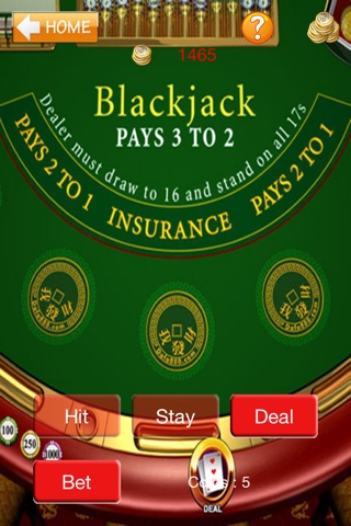 Super Money Mega Jackpot - Blackjack 21 Day Edition screenshot 3