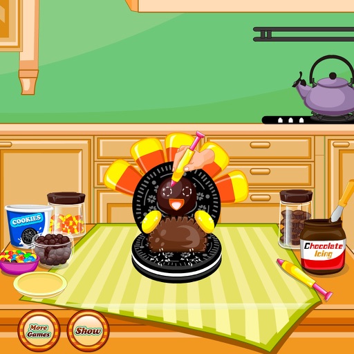 Thanksgiving Turkey Cookies iOS App