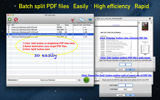 PDF Split Plus