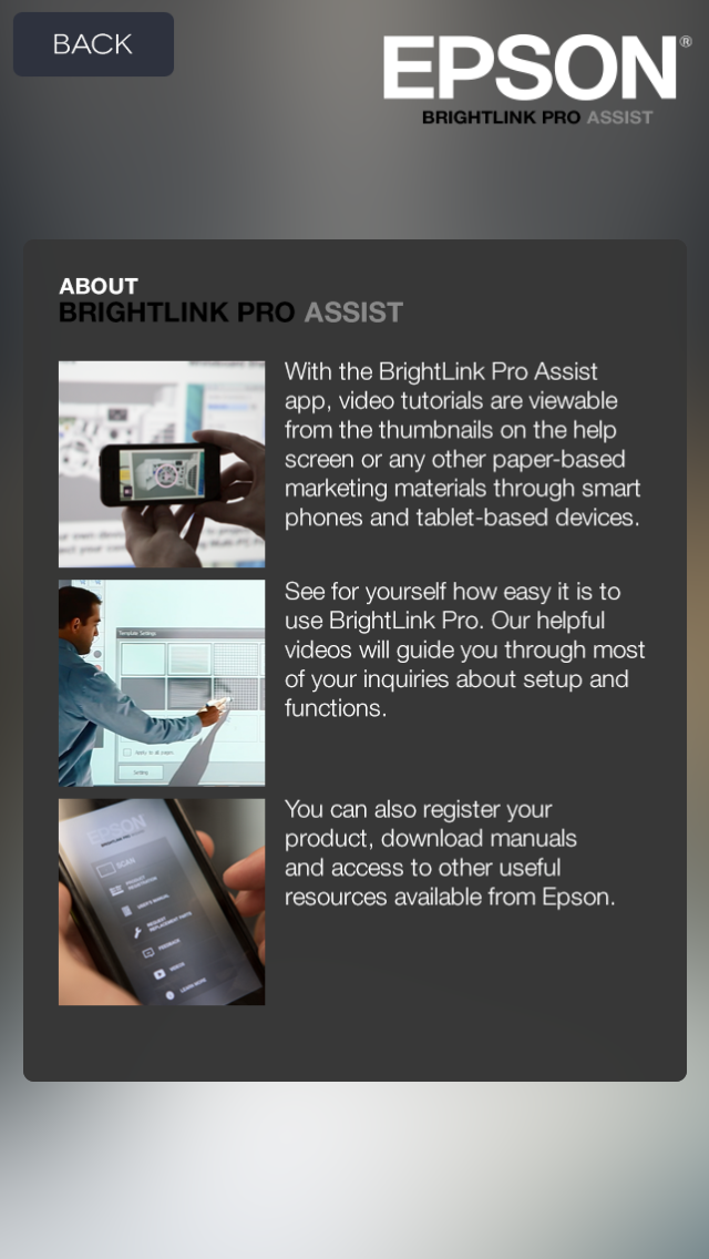 How to cancel & delete Epson BrightLink Pro Assist from iphone & ipad 1