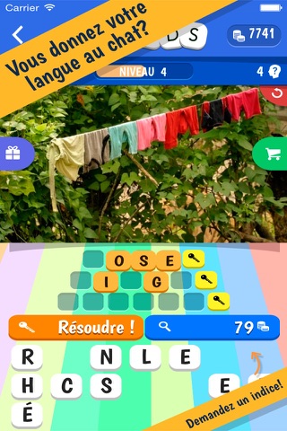 3 Words: Colorful – find three secret words in one crazy colorful picture screenshot 3