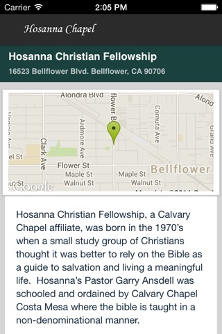 Hosanna Christian Fellowship screenshot 2