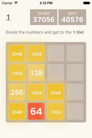 2048 Divide screenshot 2