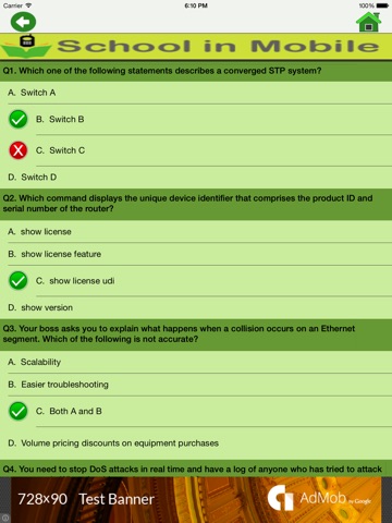 CCNA Practice Quiz Exam Freeのおすすめ画像3