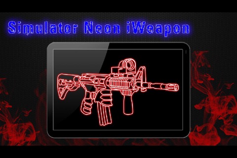 Simulator Neon Weapon screenshot 2