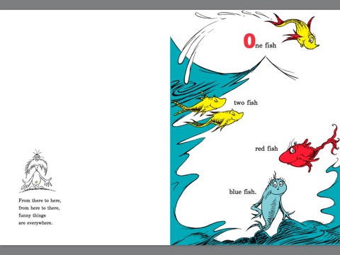 One Fish Two Fish Red Fish Blue Fish by Dr. Seuss on Apple ...
