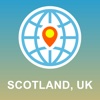 Scotland, UK Map - Offline Map, POI, GPS, Directions