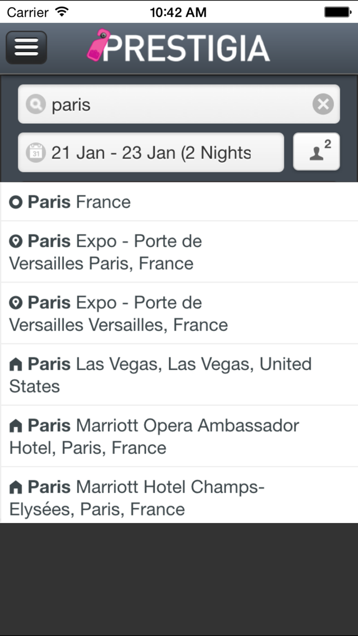 Prestigia.com - Boutique, Design and Luxury Hotel Bookings