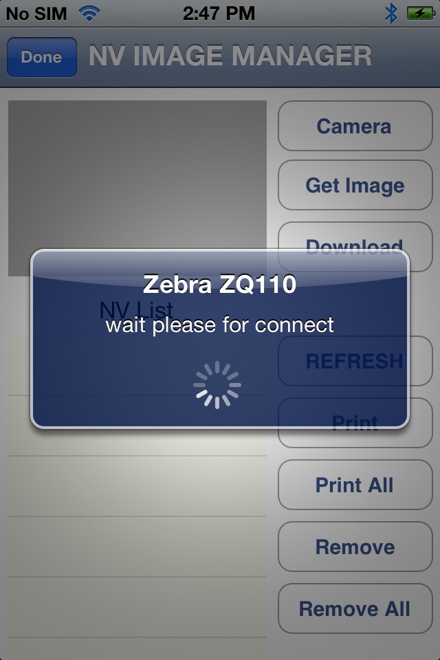 Zebra ZQ110 screenshot 3
