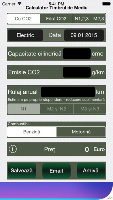 How to cancel & delete Calculator Taxa Auto - Timbrul de Mediu 2013 from iphone & ipad 1