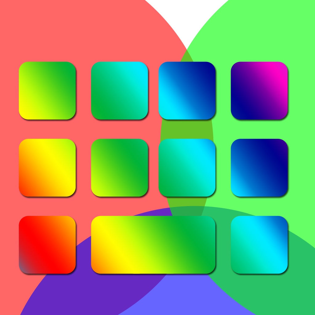 Multi Color keyboard icon