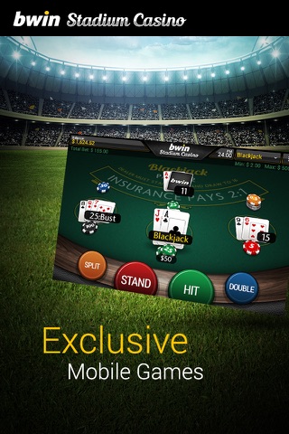 bwin Stadium Casino – Mobile Blackjack, American & European Roulette in 3D screenshot 2