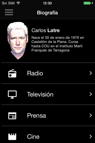 Carlos Latre App screenshot 2