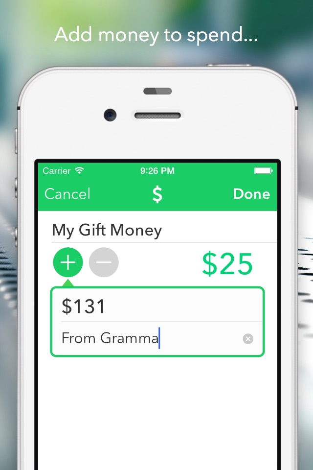 Unspent - Track your spending money screenshot 2