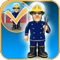 Fireman and Policeman Junior City Heroes - Copy and Draw Fire Rescue Maker Free Game