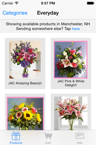 JacquesFlowers screenshot 3