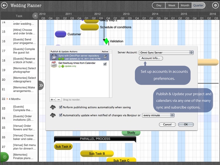 Project Gannt Lite -  for MS Project XML files