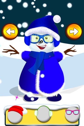 Snowman Dress Up - Crazy winter fashion salon, a stylish clothing boutique game screenshot 4