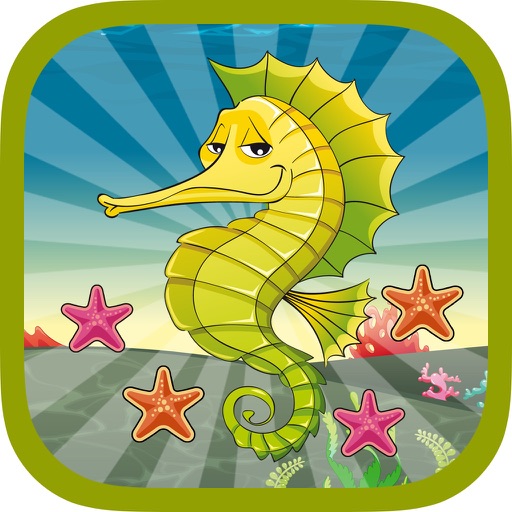 Seahorse Vs Sharks - Family friendly arcade game icon