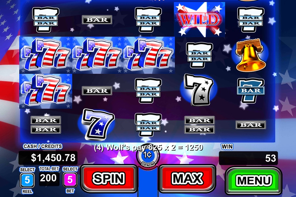 American 7's Slots screenshot 2